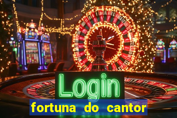 fortuna do cantor sorocaba 2023