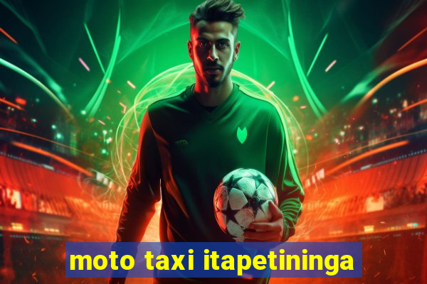 moto taxi itapetininga