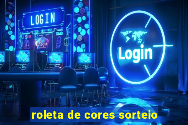 roleta de cores sorteio