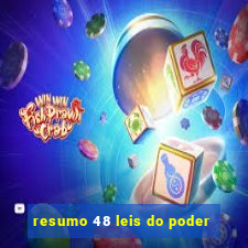 resumo 48 leis do poder