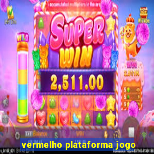 vermelho plataforma jogo