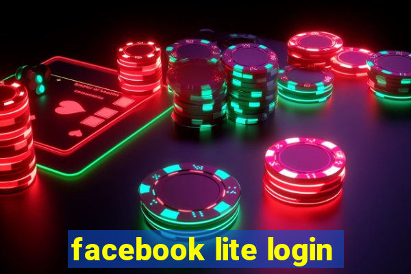 facebook lite login