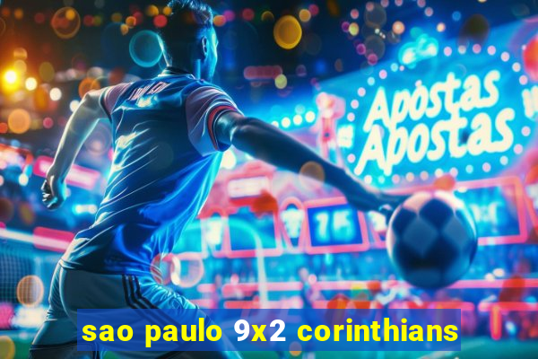 sao paulo 9x2 corinthians