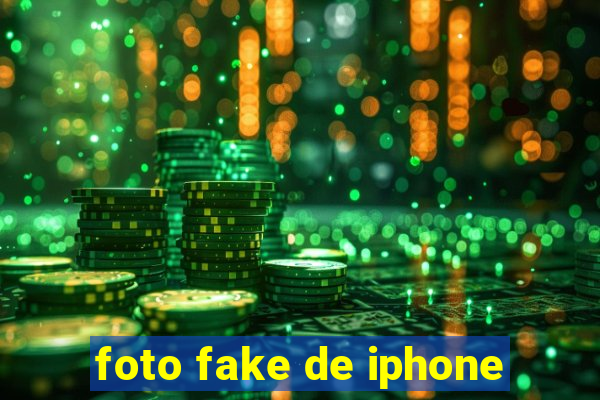 foto fake de iphone