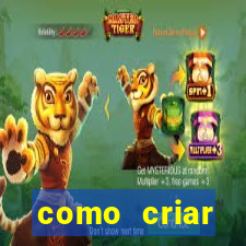 como criar plataforma de jogo do tigre