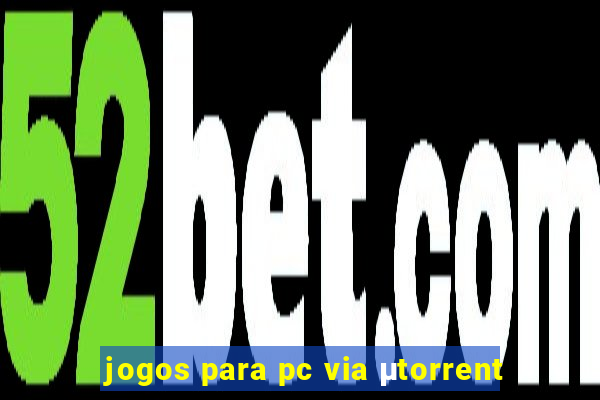 jogos para pc via μtorrent