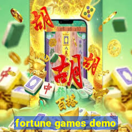 fortune games demo