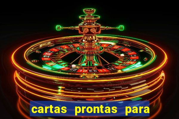 cartas prontas para retiro espiritual