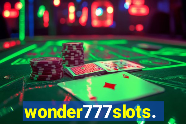 wonder777slots.com